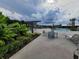 Resort-style pool with lounge chairs and pergola at 719 Rumbling Leaf Ln, Summerville, SC 29486