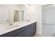 Modern bathroom with double vanity and upgraded finishes at 825 Gentle Breeze Dr, Summerville, SC 29486
