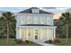 Two-story house with gray siding, white trim, and a front porch at 825 Gentle Breeze Dr, Summerville, SC 29486