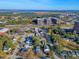 Aerial view of neighborhood near the water at 1328 Cottonwood St, Charleston, SC 29403