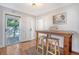 Bright entryway with a small table and access to backyard at 1328 Cottonwood St, Charleston, SC 29403