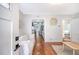 Bright and airy living room with hardwood floors and neutral decor at 1328 Cottonwood St, Charleston, SC 29403