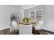 Bright dining area with round table and four chairs near the kitchen at 186 Belfort Pl, Summerville, SC 29486