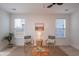 Living room features two armchairs and a coffee table at 3037 Sweetleaf Ln, Johns Island, SC 29455