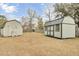 Two sheds in a fenced backyard at 317 Regent St, Summerville, SC 29483