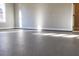 Newly installed epoxy floor in spacious garage at 42 Summer Dr, Walterboro, SC 29488
