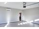 Finished garage with epoxy floor and mini-split air conditioner at 42 Summer Dr, Walterboro, SC 29488