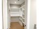 Large walk-in closet with ample shelving and hanging space at 42 Summer Dr, Walterboro, SC 29488