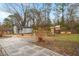 Large backyard with sheds and patio at 607 Mountain Pine Road, Moncks Corner, SC 29461