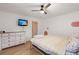 Bedroom with a dresser and ceiling fan at 607 Mountain Pine Road, Moncks Corner, SC 29461