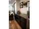 Dark wood cabinets and granite countertops in kitchen at 819 Misty Ridge Ln, Walterboro, SC 29488