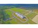 Extensive equestrian facilities including barns and riding areas at 109 Peninsula Dr, Hollywood, SC 29470