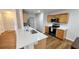 Modern kitchen featuring white countertops and stainless steel appliances at 116 Barley St, Goose Creek, SC 29445