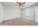 Bright bedroom with ceiling fan and window at 120 Clear Tide Dr, Summerville, SC 29486