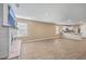 Open living room featuring a fireplace and kitchen view at 120 Clear Tide Dr, Summerville, SC 29486
