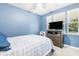 Cozy bedroom with a queen-size bed and window at 130 Brant Dr, Summerville, SC 29483