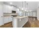 Modern kitchen with stainless steel appliances and white cabinets at 1441 Oldenburg Dr, Mount Pleasant, SC 29429