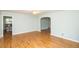 Hardwood floor living room with access to other rooms at 1713 Mcleod Ave, Charleston, SC 29412