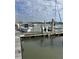 Boats and yachts are docked at the marina at 2 Mcdonough Rd # B-19, Folly Beach, SC 29439