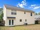 Back of house, two-story, vinyl siding, fenced yard at 238 Trickle Dr, Summerville, SC 29483