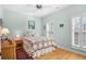 Bedroom with queen-size bed and hardwood floors at 2434 Racquet Club Dr, Seabrook Island, SC 29455