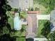 Aerial view of house with pool, deck, and large backyard at 35 Lombardi Ln, Hanahan, SC 29410