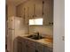 Kitchen with updated cabinets and countertops at 7660 Crossgate Blvd, North Charleston, SC 29420