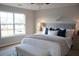 Main bedroom with plush bedding and large window at 116 Deerpath Trl, Summerville, SC 29486