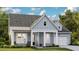 Charming two-story home with gray siding and a welcoming front porch at 203 Denham St, Summerville, SC 29486