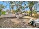 Backyard with shed and wooden fence at 2735 Constitution Ave, North Charleston, SC 29405