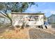 Backyard with shed and mature trees at 2735 Constitution Ave, North Charleston, SC 29405