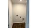 Small laundry room with washer and dryer hookups at 3005 Dalmore Dr, Ravenel, SC 29470