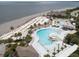 Resort pool and beach area; spacious and inviting at 3017 Ocean Winds Dr, Seabrook Island, SC 29455