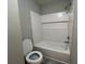 Bathroom with shower/tub combo and toilet at 144 Butterfly Ln, Moncks Corner, SC 29461
