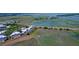 Aerial view of property near the marsh at 2111 Tides End Rd, Charleston, SC 29412