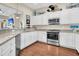 Modern kitchen with stainless steel appliances and granite countertops at 2111 Tides End Rd, Charleston, SC 29412