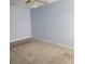 Upstairs bedroom with ceiling fan and neutral carpet at 4743 Skillmaster Ct, North Charleston, SC 29418