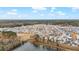Aerial view of houses and lake at 655 Black Pine Rd, Moncks Corner, SC 29461