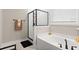 Bathroom featuring a soaking tub and walk-in shower at 655 Black Pine Rd, Moncks Corner, SC 29461