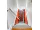 Basement access via a staircase with wooden steps at 132 Spring St, Charleston, SC 29403