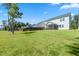 Large backyard with screened porch and privacy fence at 153 Belfort Pl, Summerville, SC 29486