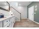 Entryway with hardwood floors and staircase at 153 Belfort Pl, Summerville, SC 29486