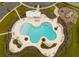 Community pool with spacious deck and lounge area at 153 Belfort Pl, Summerville, SC 29486