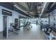 Well-equipped fitness center featuring a variety of machines at 155 Wingo Way # 424, Mount Pleasant, SC 29464