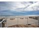 Deck overlooking the beach with ocean view at 1579 E Ashley Ave, Folly Beach, SC 29439