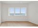 Bedroom with ocean view and hardwood floors at 1579 E Ashley Ave, Folly Beach, SC 29439