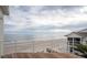 Deck overlooking the ocean and beach at 1579 E Ashley Ave, Folly Beach, SC 29439