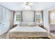 Main bedroom with king-size bed and closet at 172 Heritage Cir # L-4, Mount Pleasant, SC 29464
