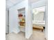 Hallway with shelves and bedroom access at 172 Heritage Cir # L-4, Mount Pleasant, SC 29464