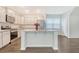 Modern kitchen with stainless steel appliances and granite countertops at 205 Oak View Way, Summerville, SC 29483